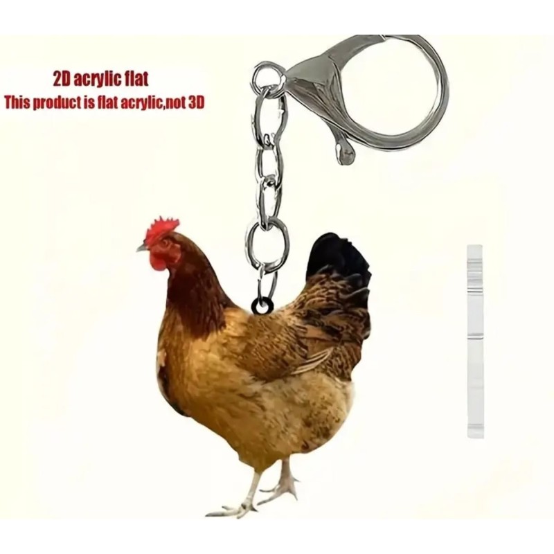 Llavero gallina